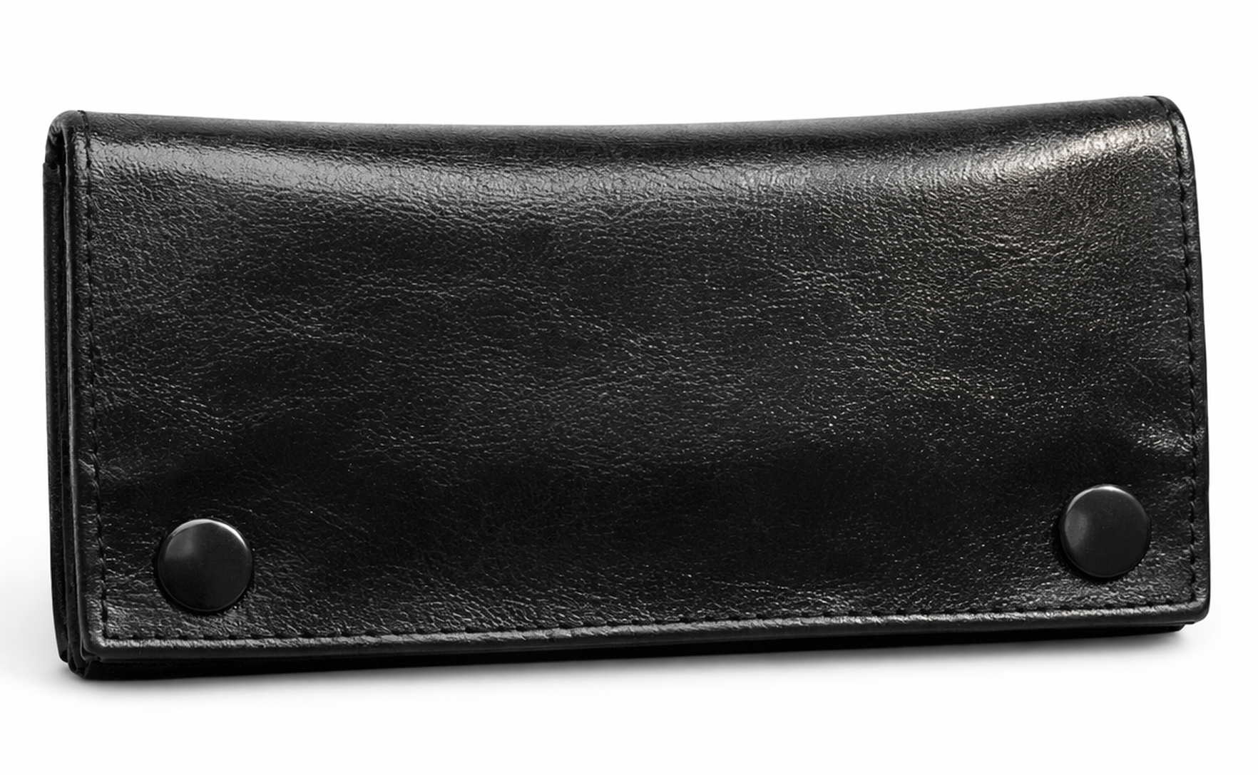 ANGELO Tabaktasche in Schwarz, Kunstleder